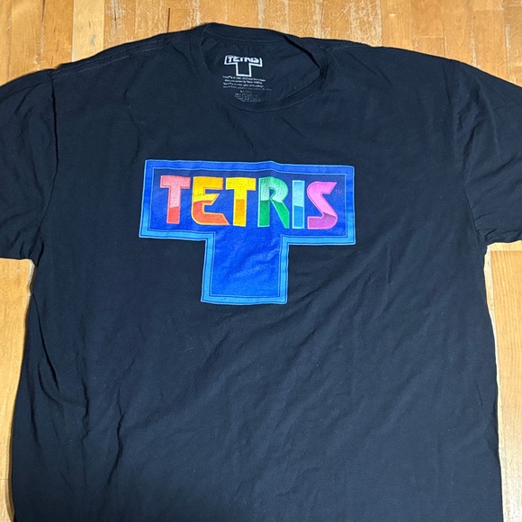 Other - Tetris Black Graphic T-Shirt